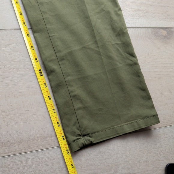 Hackett Stretch Twill Chino Pants Trousers Mens 38R (36x30) Khaki Green NEW NWT - Picture 12 of 15